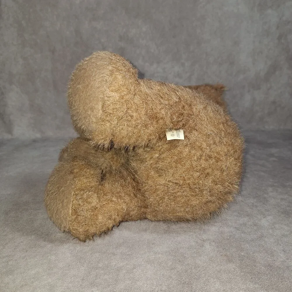 VTG 1976 Dakin Pillow Pet Stuffed Plush Sitting Teddy Bear Brown